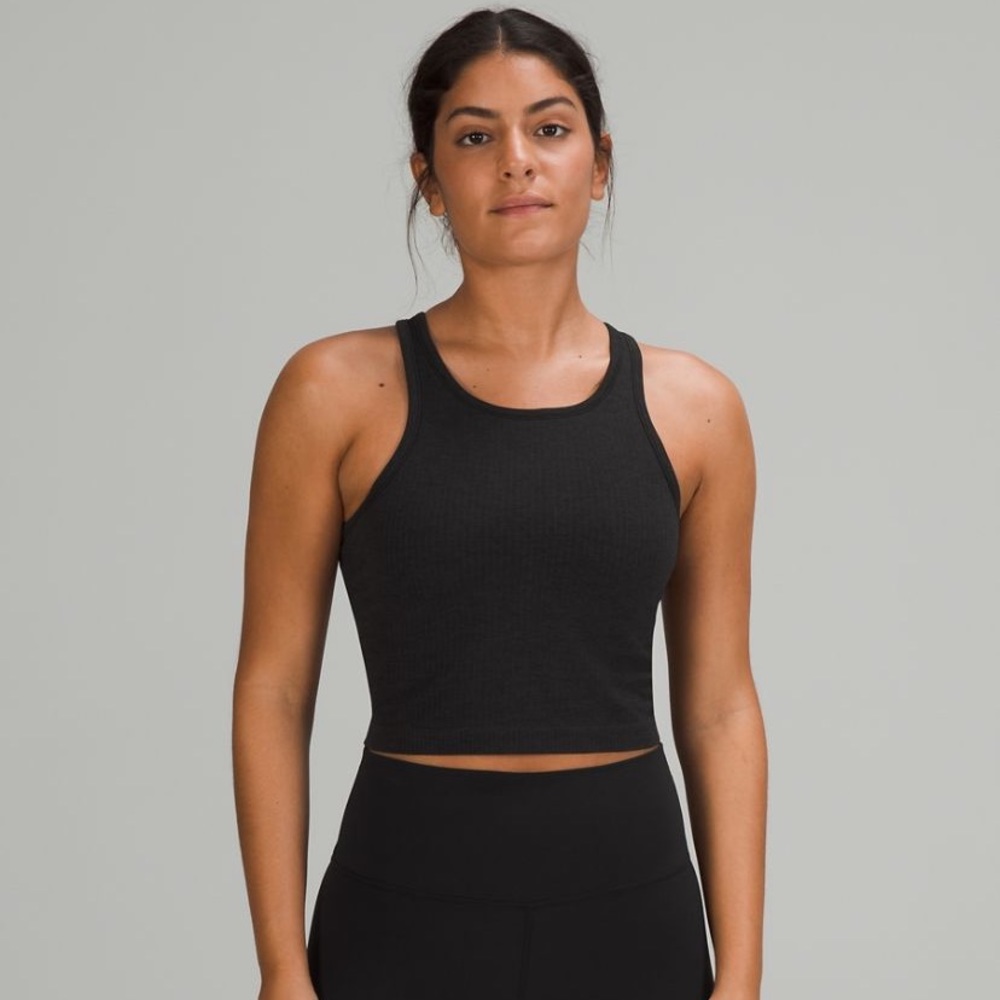 Lululemon Ebb to Street Cropped Racerback Tank Top